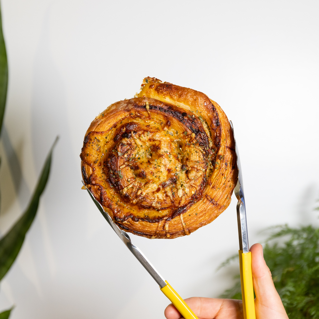cheese and chilli scroll Bellbird Bakery