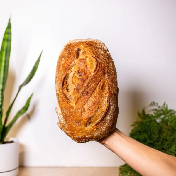 Waitaha sourdough loaf Bellbird Bakery