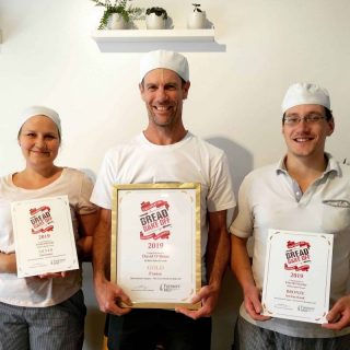 Award-winning Bellbird Bakery team